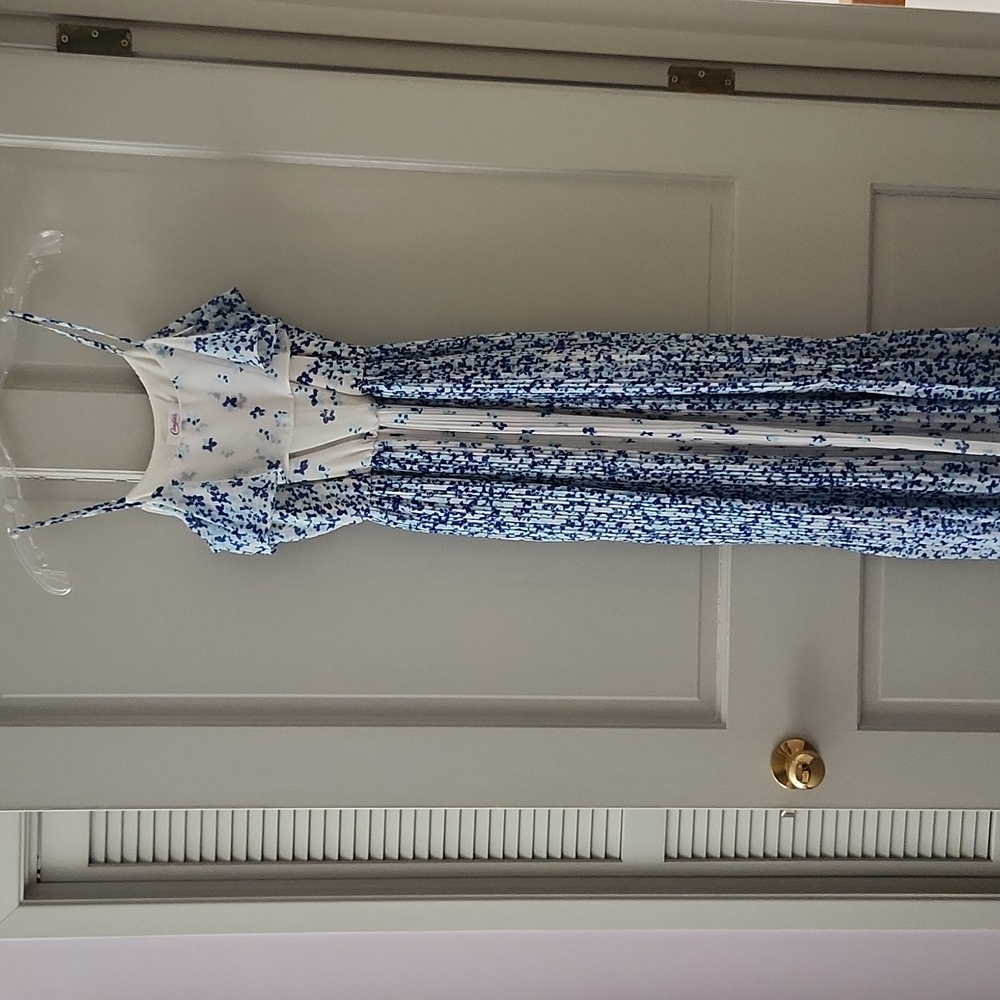 Full Length Speggiti Strap Dress